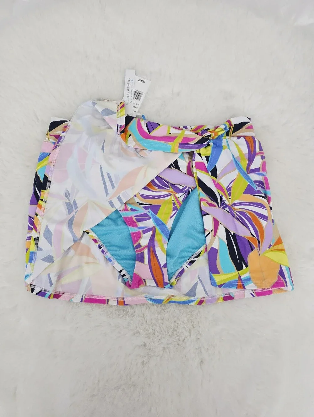 BLEU ROD BEATTIE🪼 Printed Swim Skirt Bottoms SIZE 12